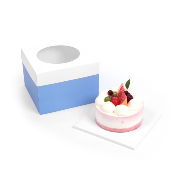 큐브 케이크 상자 에어블루 (x 5개)