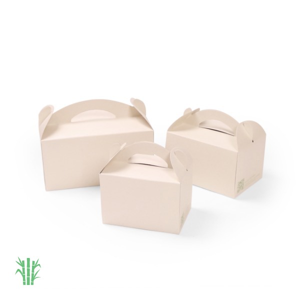 사탕수수 앞열림 조각케이크 상자 (x 10개)